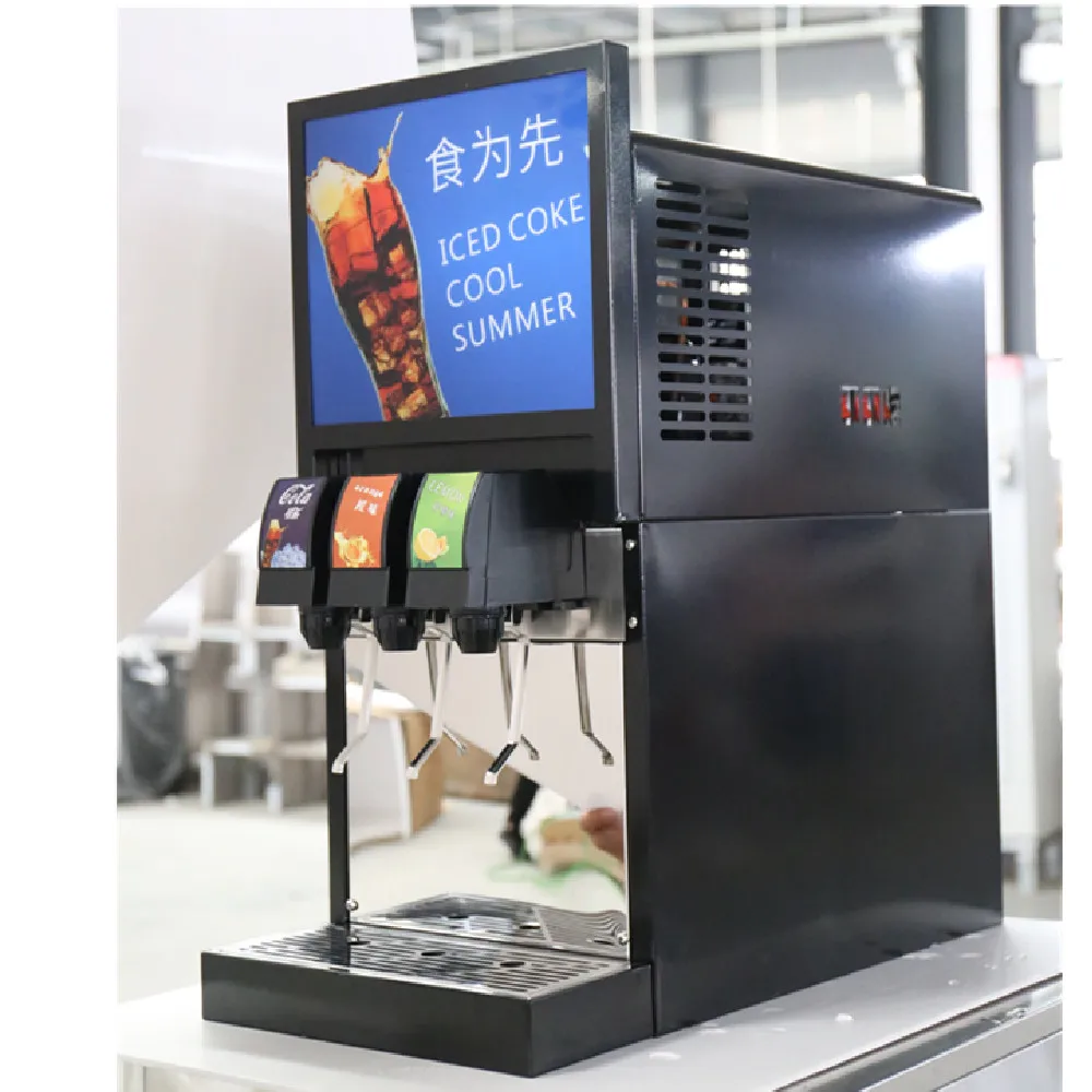 Hot Sale Carbonated Beverage Cola Soda Fountain Dispenser Machine For Commercial Home Shop Use