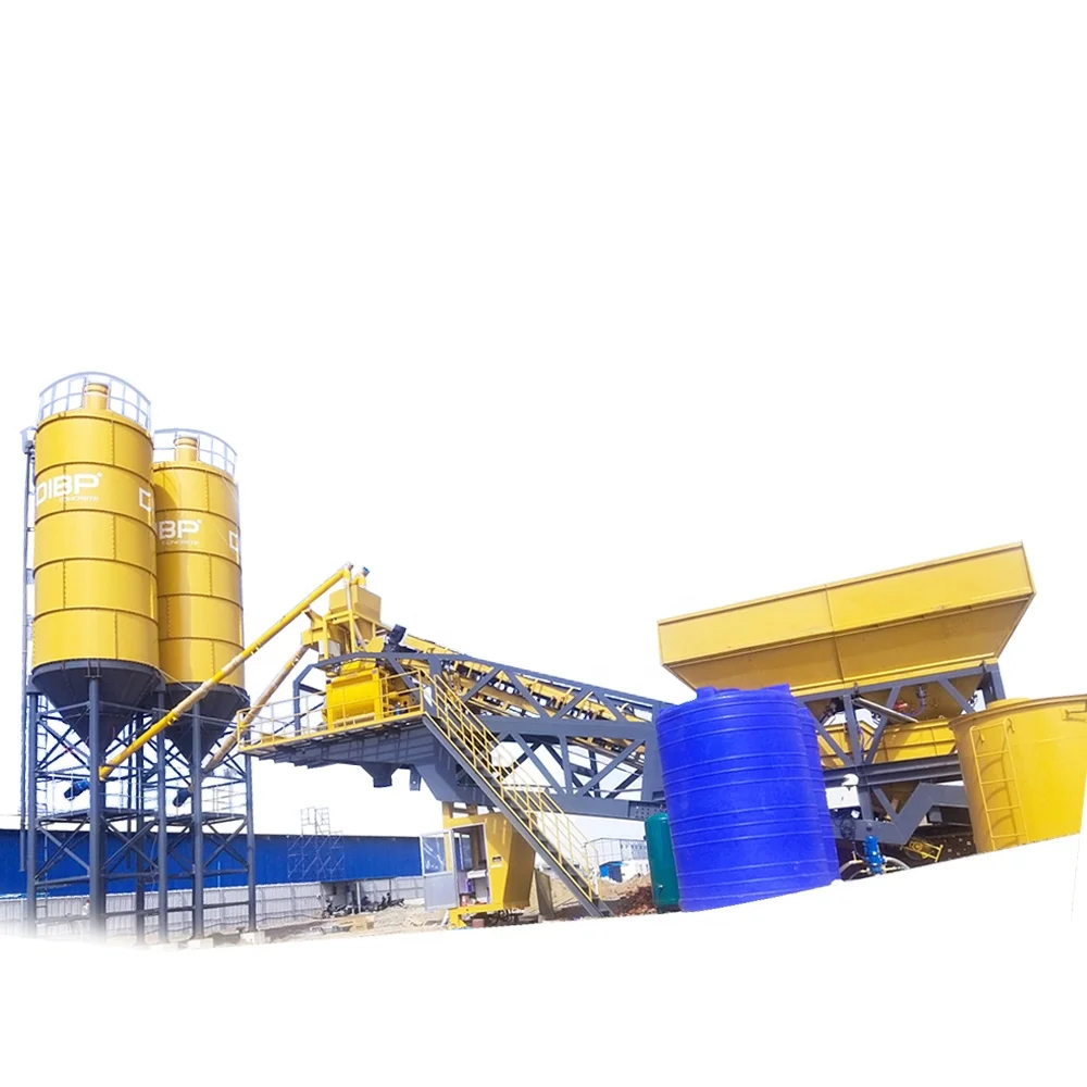 Malaysia mobile concrete batch plant for Sale