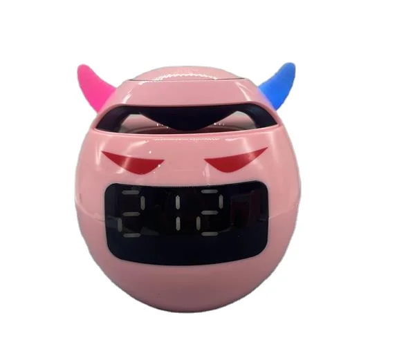 Digital Clock with wireless speaker Bluetooth 5.0 support TF card ,fast charging dual alarm clock bluetooth speakers