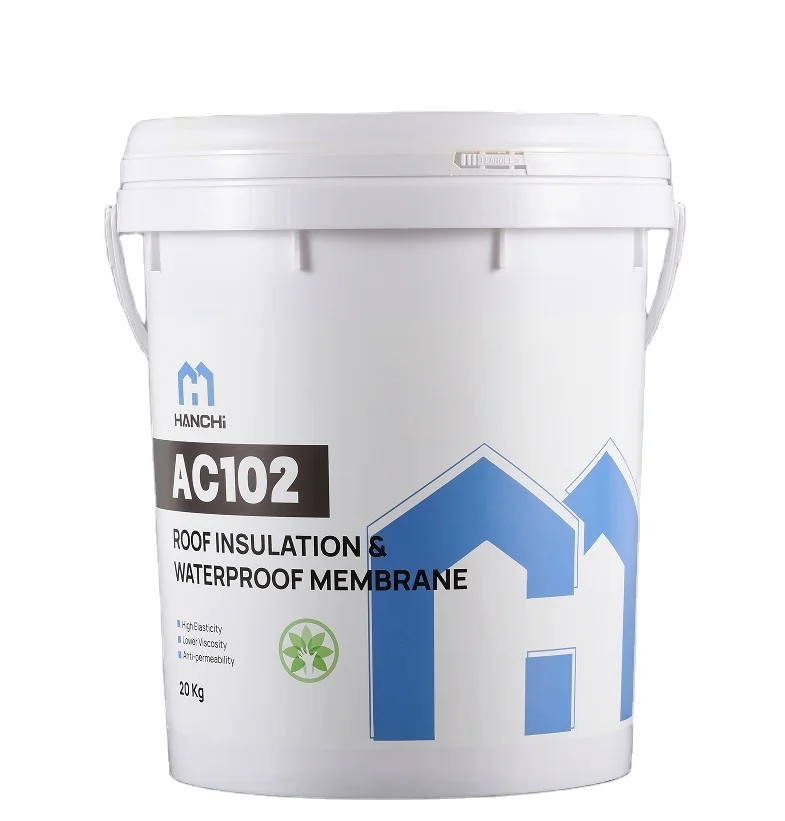 High quality AC102 20kg bucket liquid acrylic polymer waterproof coating paint
