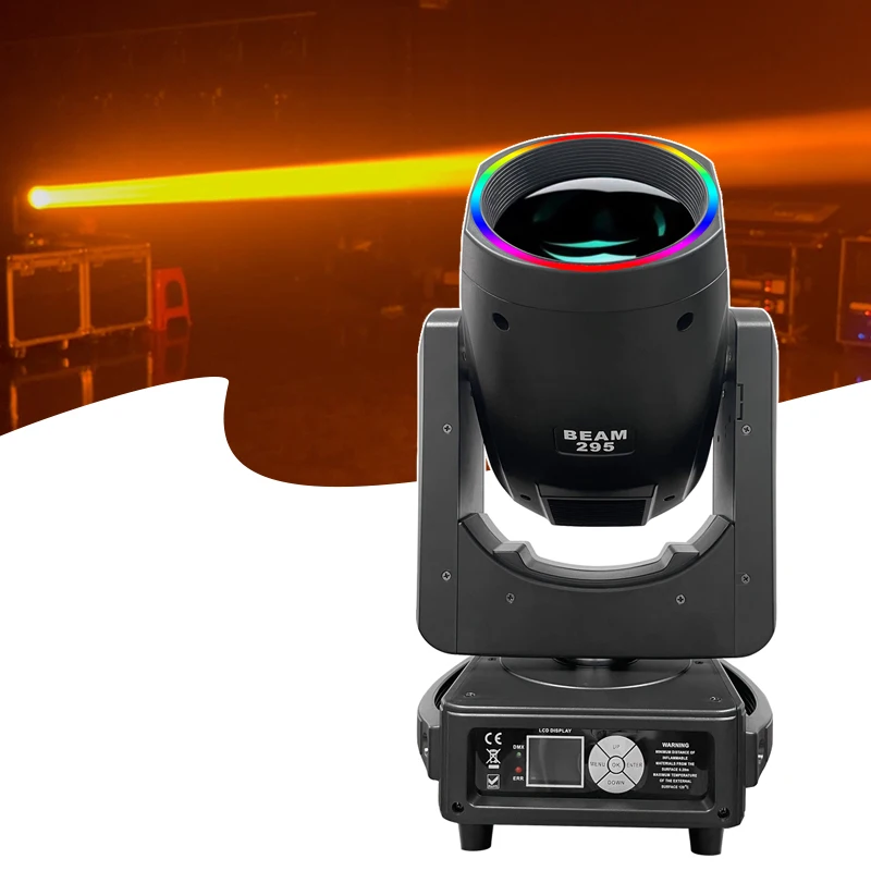 AOPU 295W Beam Light 295W Moving Head Lightmoving Head Light Stage Beam With Led Strip For Night Club Party Moving Head DJLights