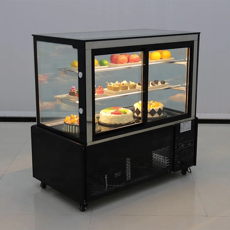 Meat Display Cooler Fridge for Sale Double Door Second Hand Butchery Chicken Display for Meat & Food Display