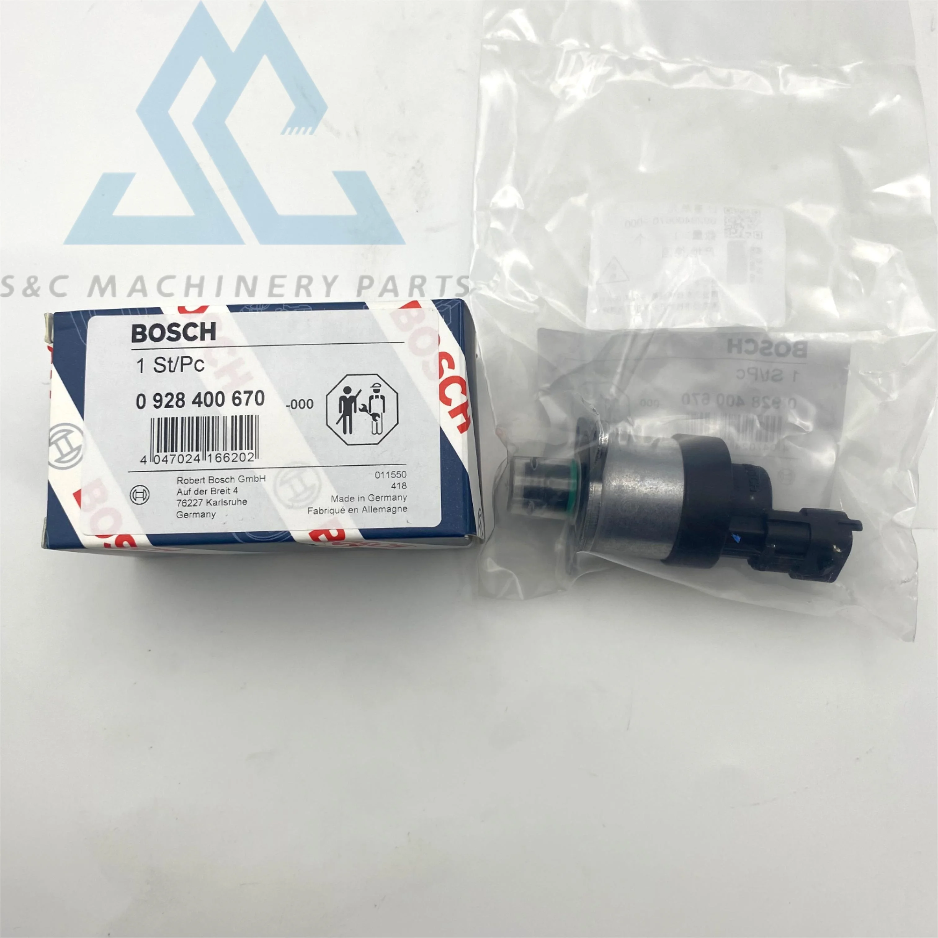 Оригинальный электромагнитный клапан BOSCH 0928400670 0928400617 21738263 контроля давления для Экскаватора Volvo