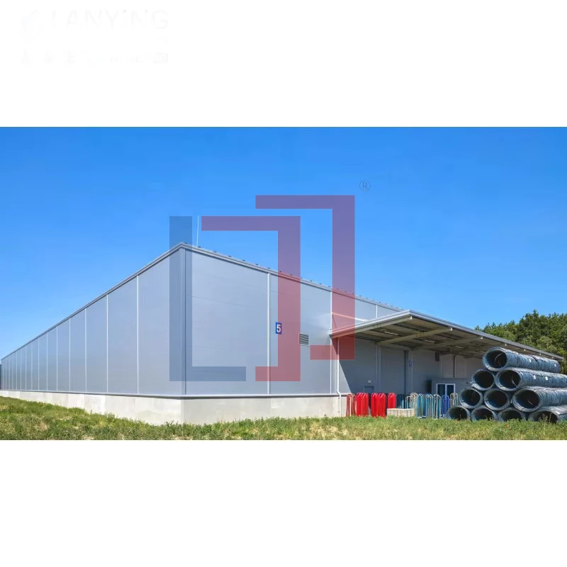 Современный дизайн стального склада сборное уличное складское здание