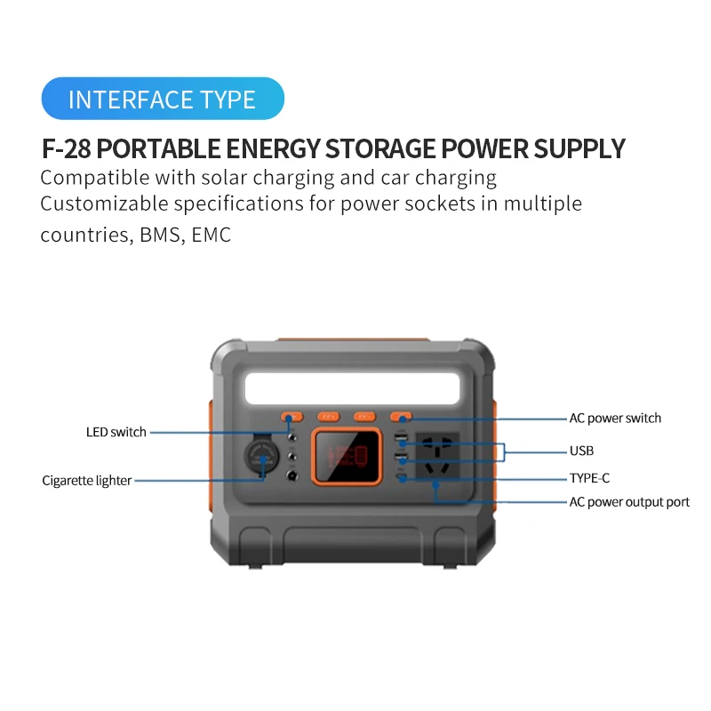 Power Station Portable 5000W Portable Power Station Lifepo4 3600W 220V Portable Power Station
