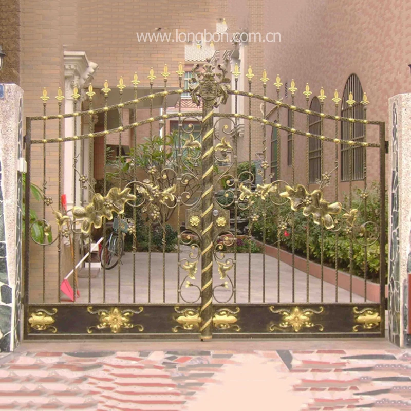 Best-selling garden arch wrought iron gate