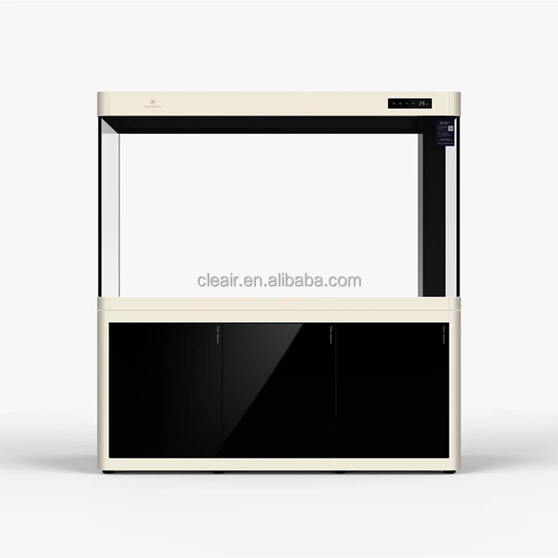 Cleair Aquatics Aquarium fiberglass fish tank with OLED computer board LED lighting aquarium