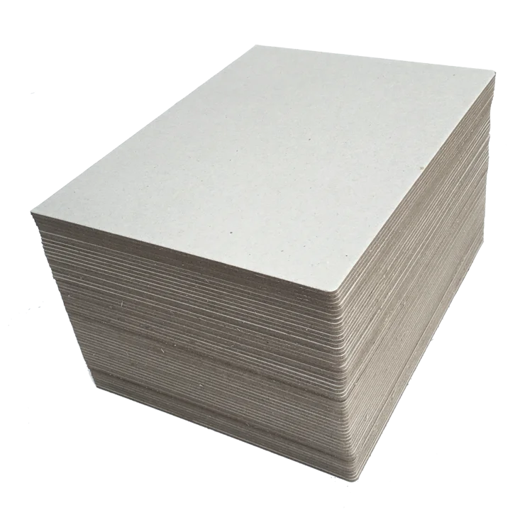Laminated Grey Cardboard 1.5mm solid grey board press cardboard high density 2.5mm gray chip board paper board grey