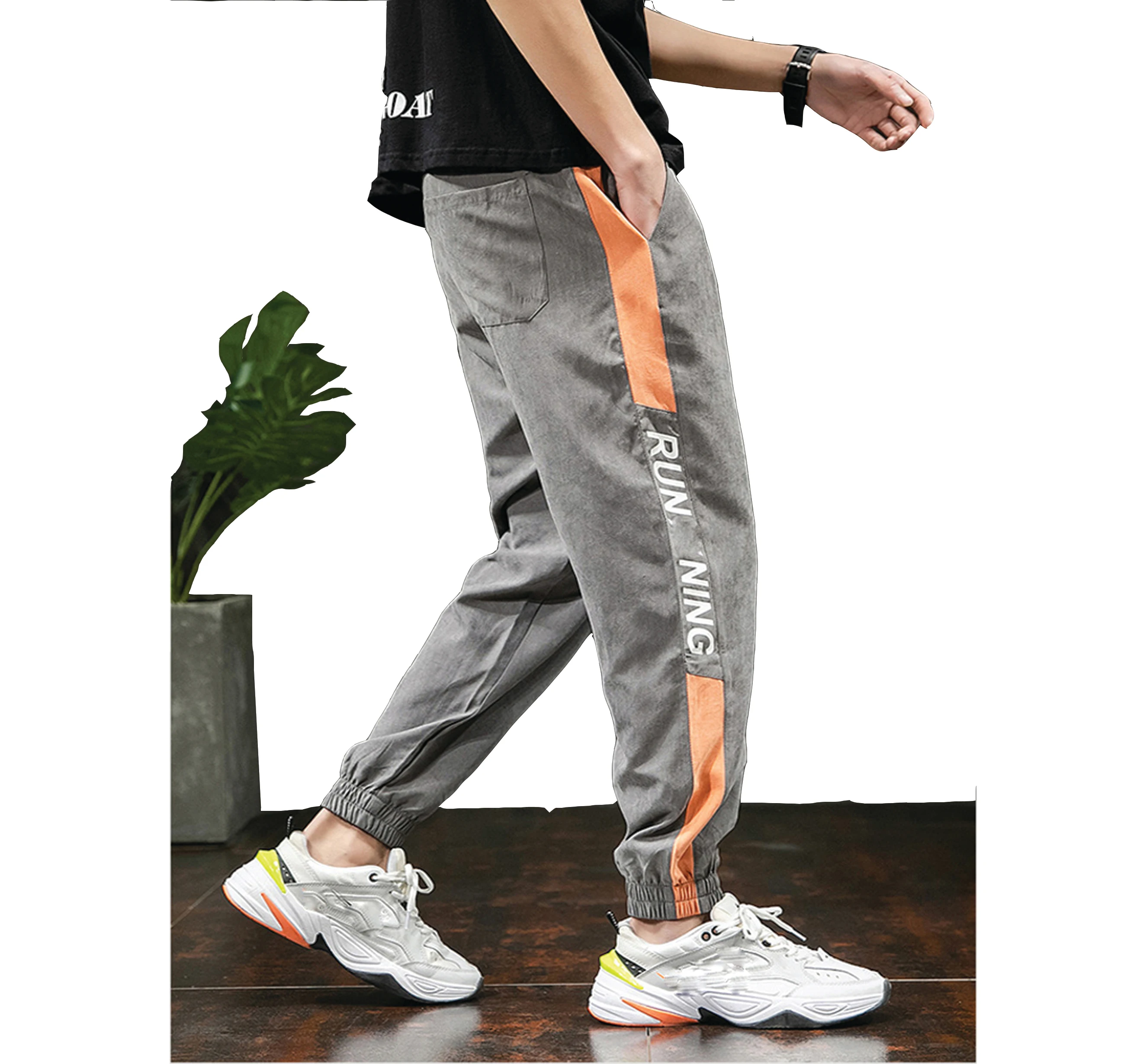 Мужские шаровары в стиле хип-хоп уличная одежда тренировочные брюки с эластичным поясом мужские Модные брюки-карго со множеством карманов повседневные штаны для