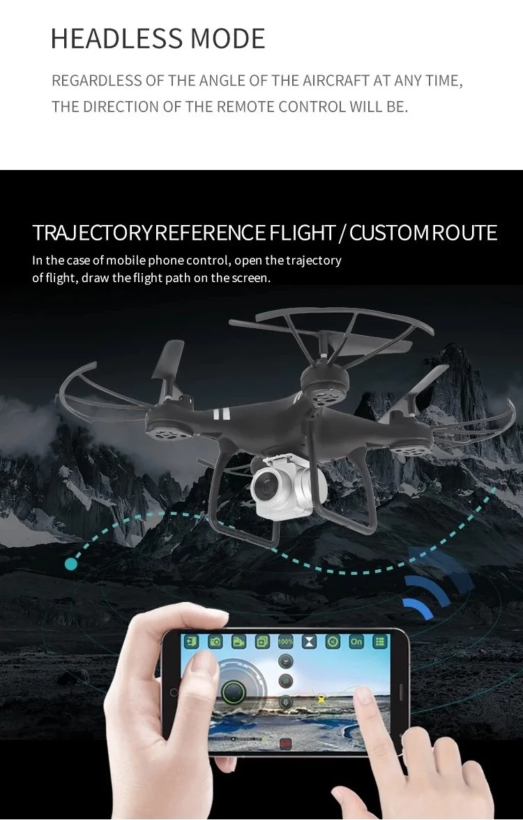 Gps Drone With Camera 4k Hd Camera Drone Gps Follow Me