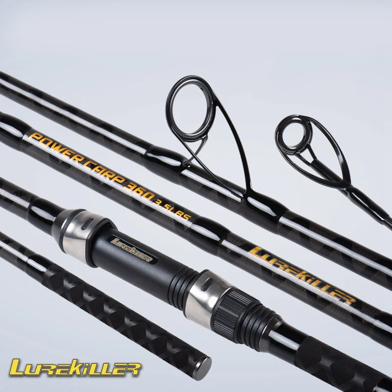 NEW  3.6m 3.9m Lurekiller POWER CARP 3 sections spinning carp fishing rods