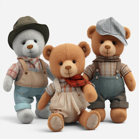 Custom Small Large Size Teddy Bear Bulk Mascot Costume Adult Plush Wholesale Toy Mini Big Panda Giant Teddy Bear