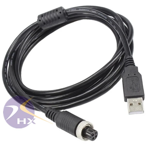 Ip67 Ip68 M12 A Coded 4 Pin 5 Pin Female To Usb A Male Connector Cable M12 To Usb Cable