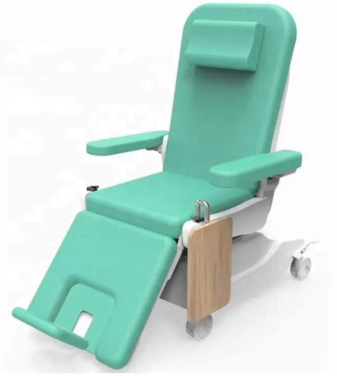 AM-DY006W Hospital 4 motors electric with CPR function weighing system medical phlebotomy chair blood Hemodialysis chairs