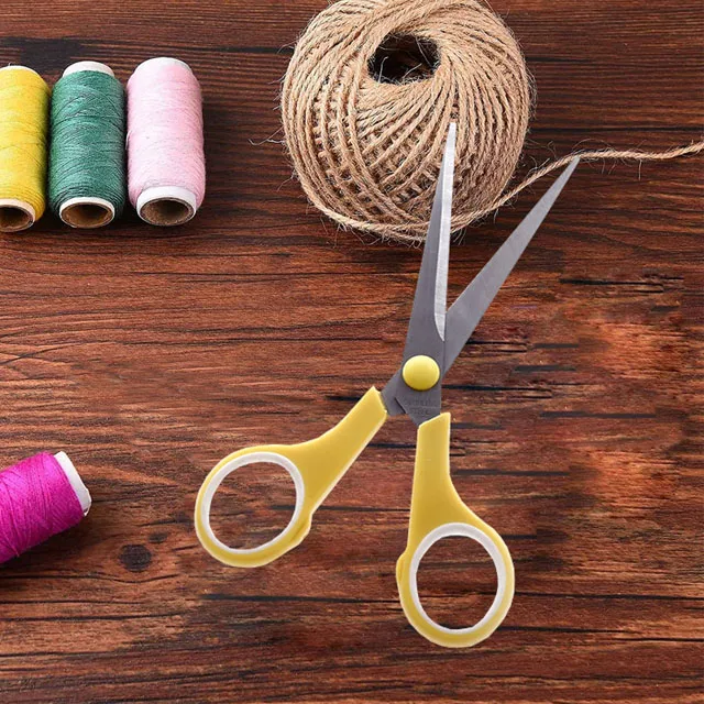 Школьные Ножницы для детей 6 5 дюйма Острые рукоделия ножницы творчества и с мягкой