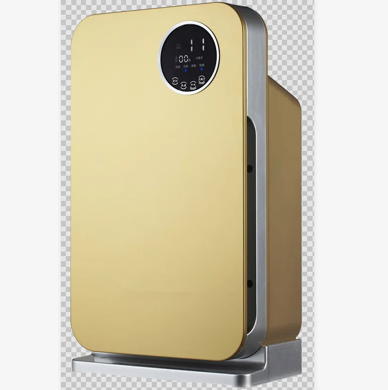 Home air purifier LCD display with remote control