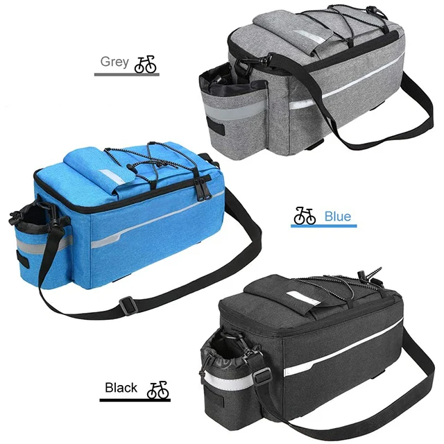 Bicycle Panniers Bike Saddle Bag with Reflective Trim and Waterproof bicycle pannier bag bike travel bag Wholesale price