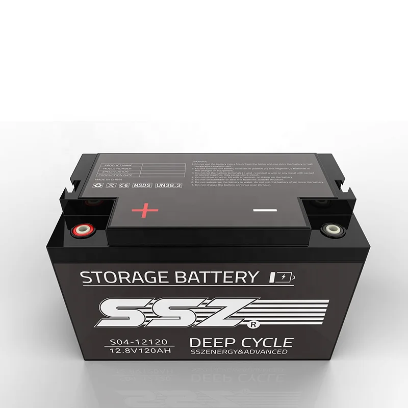 Низкая цена BMS портативный 3500 циклов Lifepo4 12V 120Ah литиевый аккумулятор для солнечной энергетической системы/Гольф-кар/Электронная лодка