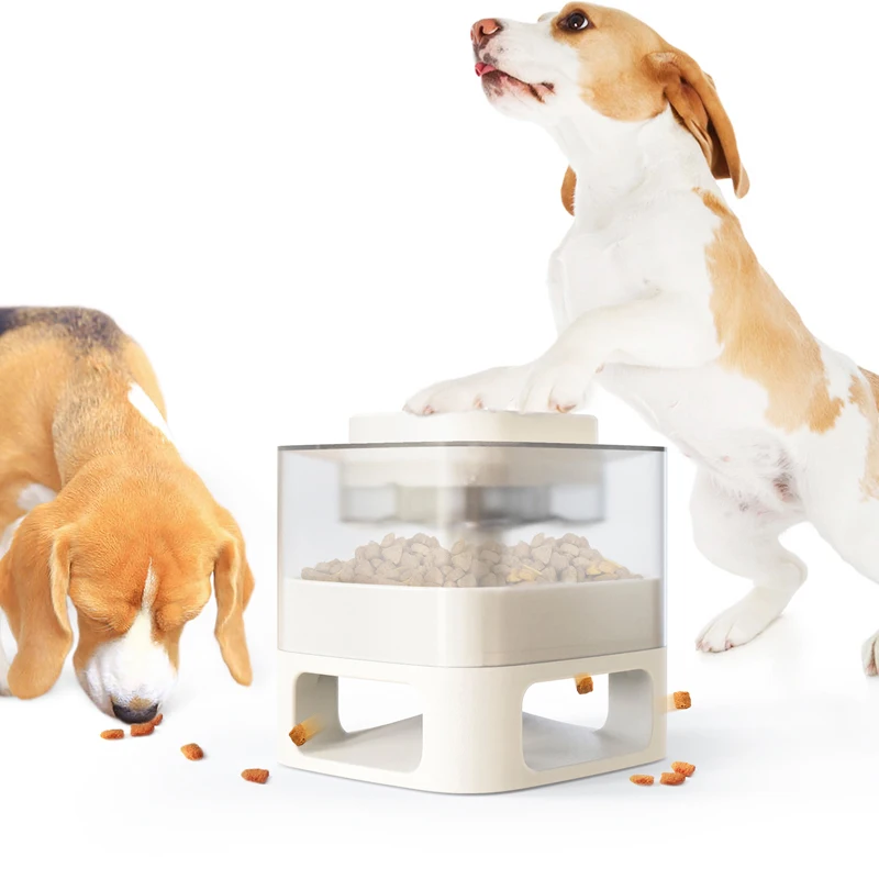 2021 Automatic Bowl  Pet Feeder Dispenser Waterer Dual-use Pet Bowl For Dogs Cats