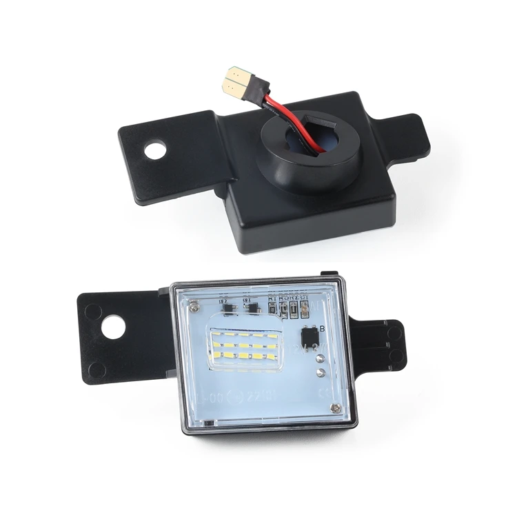 12V 6000K White 18 SMD Car License Number Plate Light for Chevrolet Silverado 2500HD 3500HD 2015-2018 Lamp