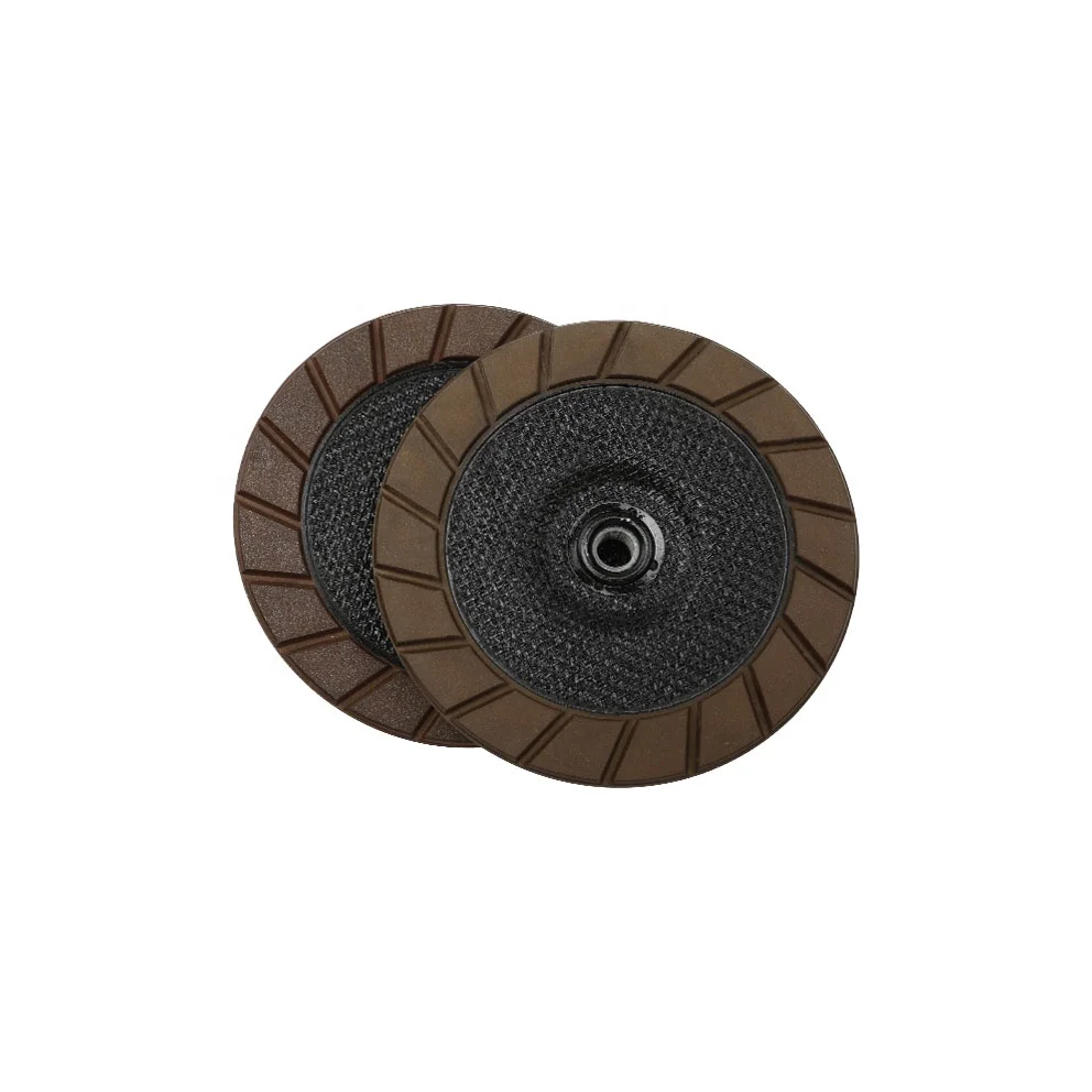 TRUE SHINE 127mm easy polishing ceramic edge concrete grinding wheel diamond manufacture