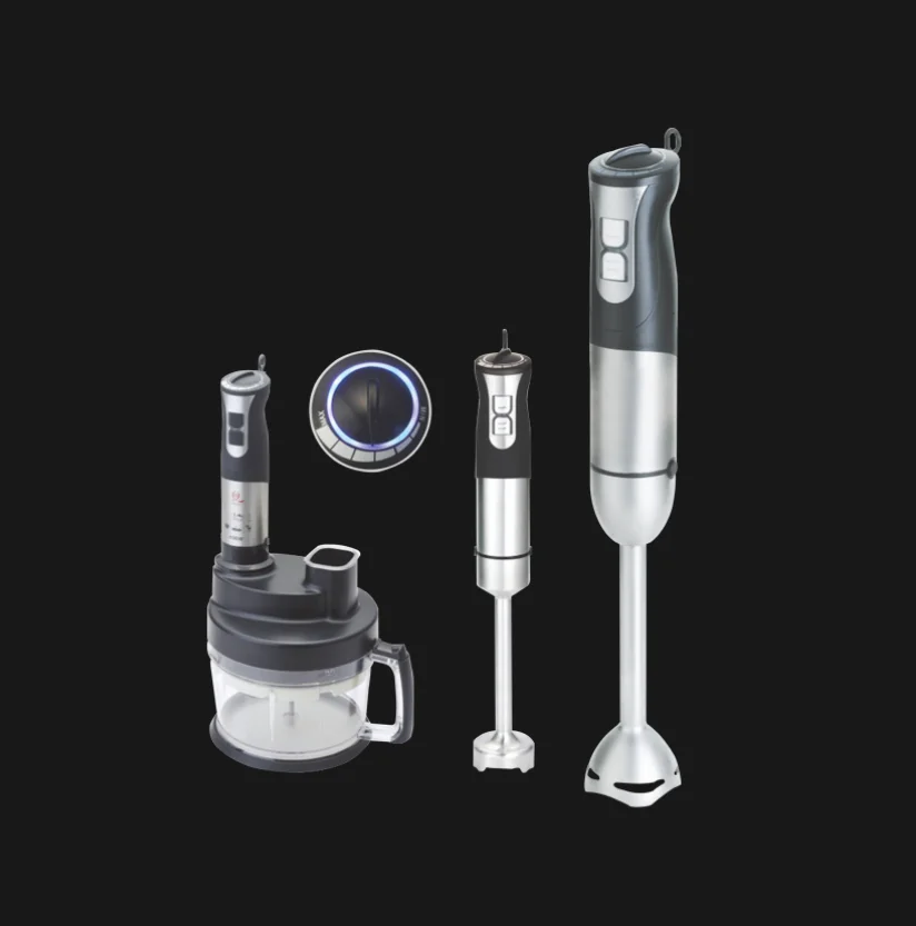 
new popular 1000W low noise LED blue light with variable speed setting hand blender 