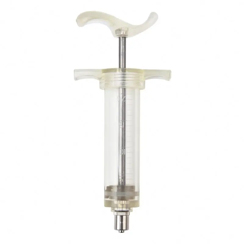 Plain 20ml TPX reusable veterinary syringe plastic veterinary syringe tpx