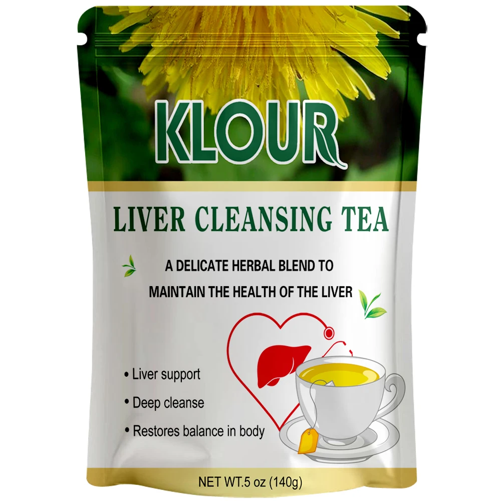 Chinese Herbal Tea Private Label Liver Detox Tea Cleanse Fatty Liver & Alcohol River Herbal Cleansing Tea