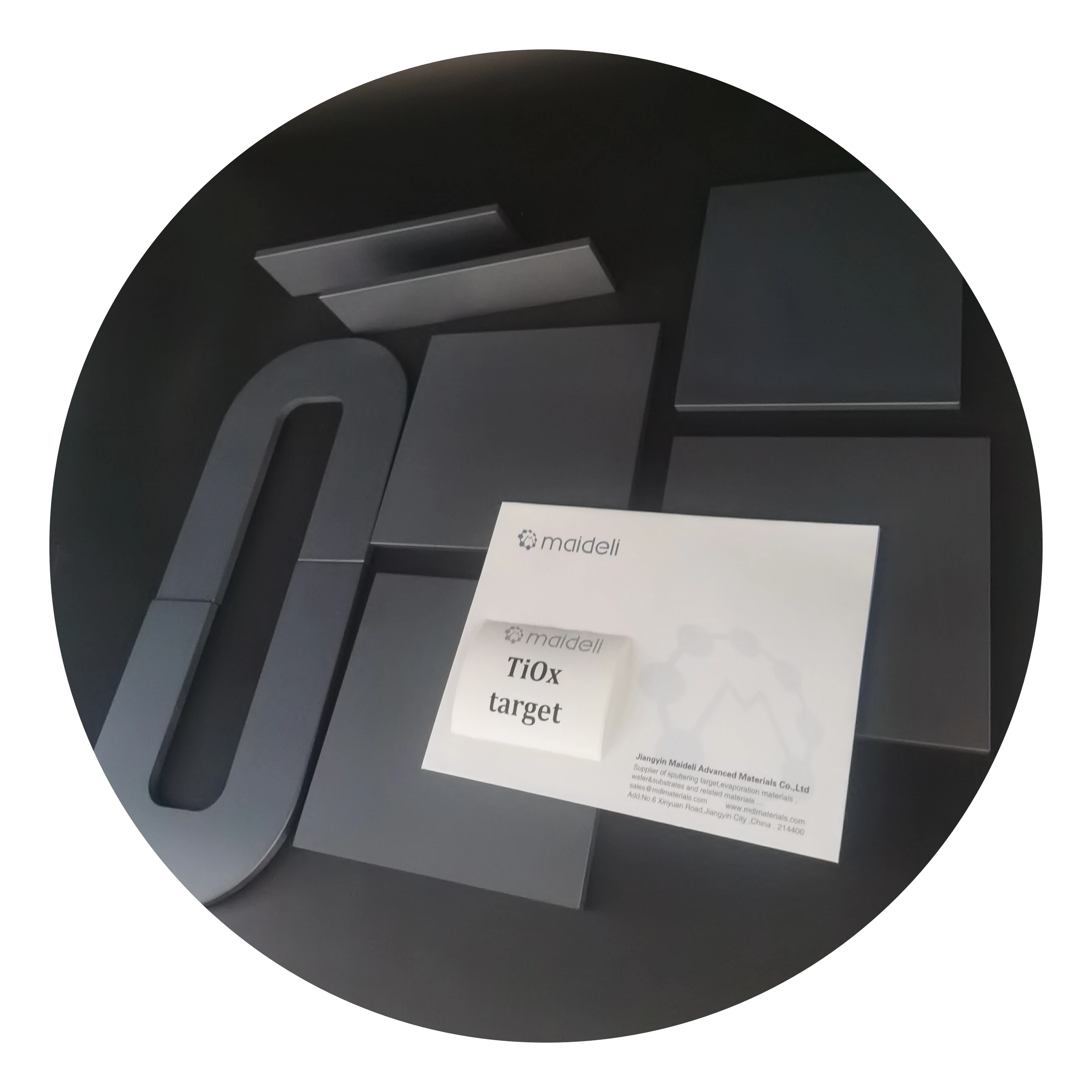 TiOx Titanium Oxide Sputtering Target with high quality