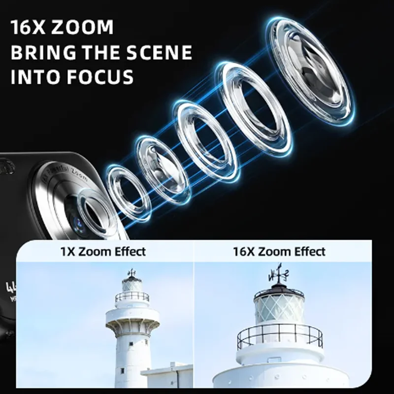 Digital Video Photo Mini Professional 1080P Vlog Small Hd Mini Used Smart Camera for Kids Baby Children Outdoor Toys Camera LL