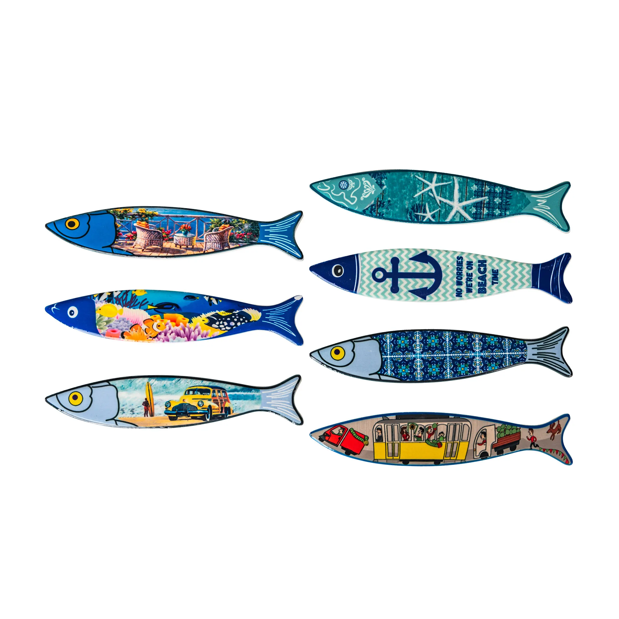 Personalized Printed Souvenir Fridge Magnet Custom Logo Refrigerator Magnets