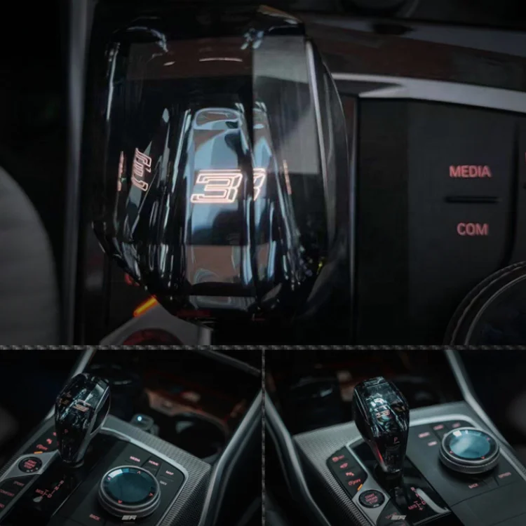Luxury K9 Crystal style gear shift is suitable for BMW 7 series G12 2016-2021 interior Accessories