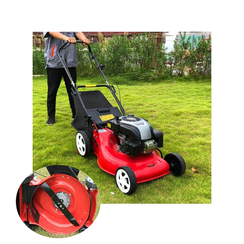21 inch gasoline lawn mower four-stroke push self-propelled lawn mower lawn mower