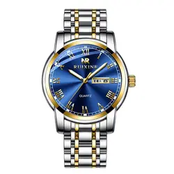 China Advance Luminous Water Resistant Watch Minimalist Quartz Leather Wrist Fashion Casual Wristwatch