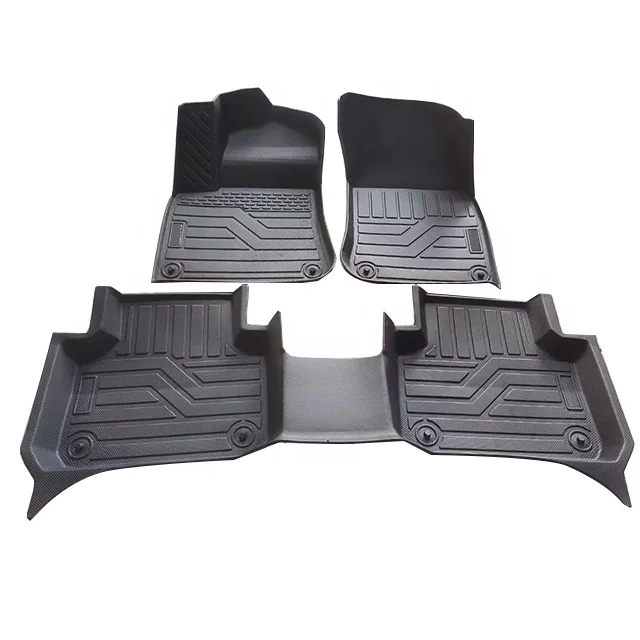 2024 Best selling Auto accessories waterproof premium 9D 5D TPE car foot mats car floor mats nice car mats