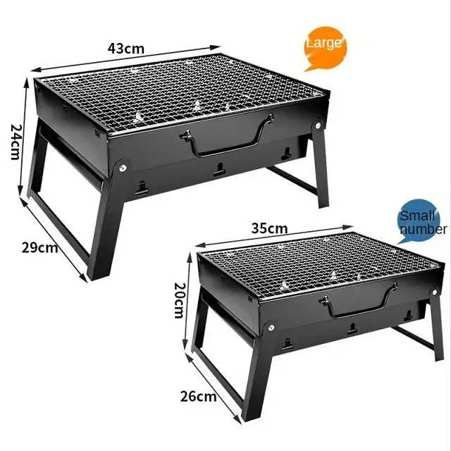  Single Small Oven Cast Iron Charcoal Bbq Grills
