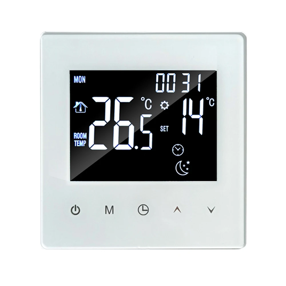AC90-240V smart wifi thermostat temperature controller underfloor heating tuya room thermostat wifi for heating