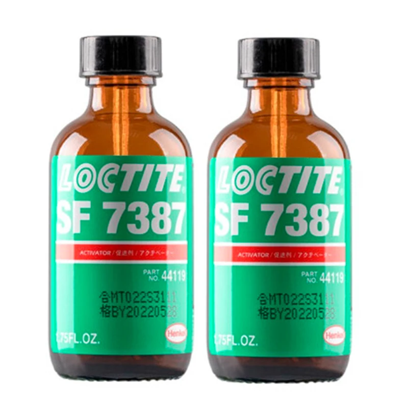 Henkel loctite SF7387  1.75 oz Liquid Activator  for  toughened acrylic adhesives & sealants transparent yellow to amber
