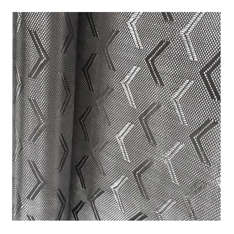 Hot Selling Jacquard Woven Carbon Fiber Fabric Versatile for Cars Felt Bags Luggage Industry and Outdoor Use