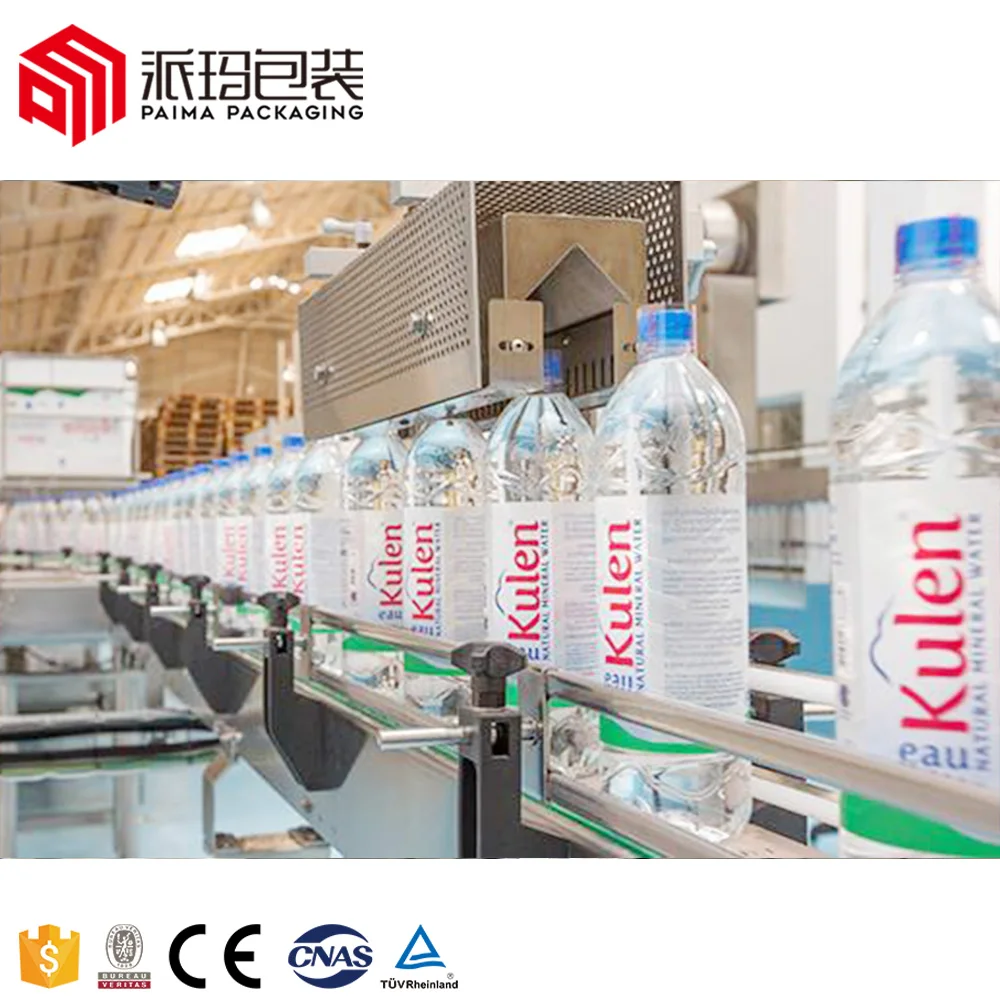 China Cheap Price 500ML Full Automatic Machine Water Bottling Filling Capping Line 3 In 1