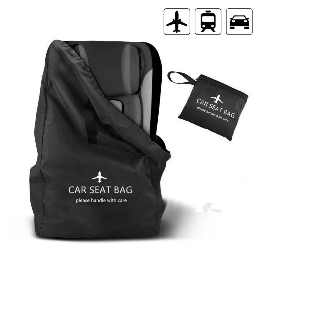 Car Seat Travel Bag for Airplane Gate Check Bag for Air Car Seat Cover Backpack Carrier
