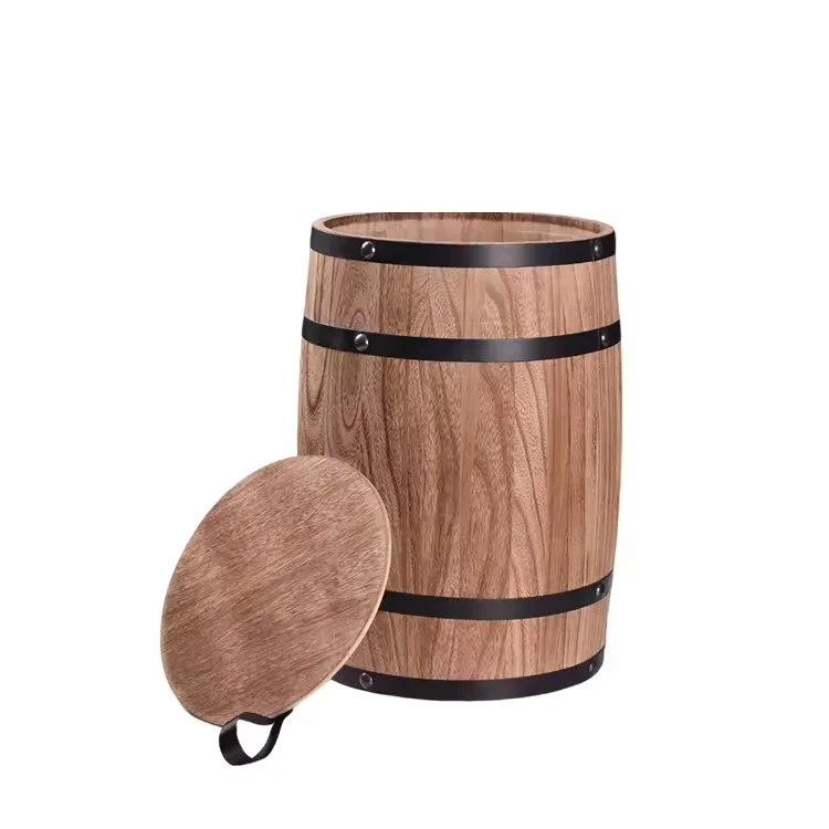 Wooden wine barrel for whiskey rum bourbon tequila beer wholesale custom