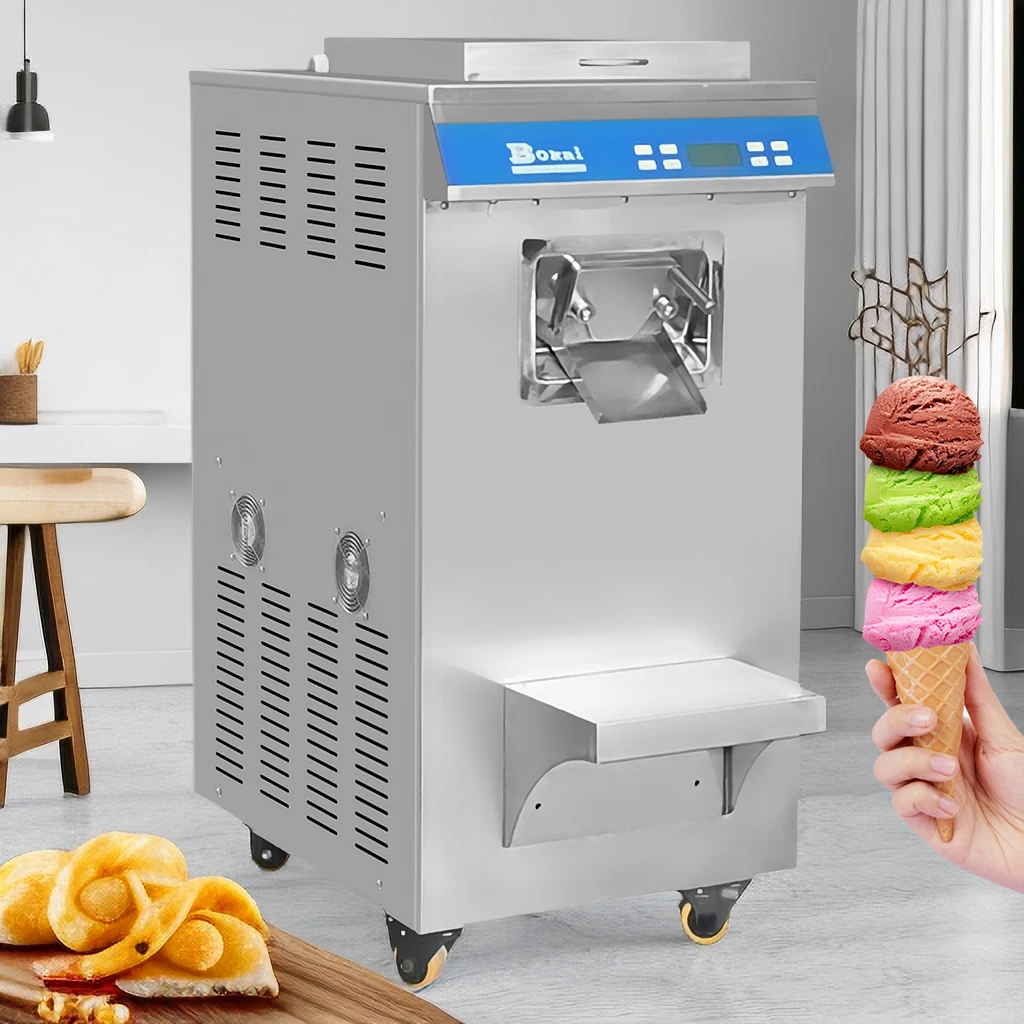 2023 High Quality Commercial Hard Ice Cream Machine Batch Freezer New Design Gelato Machine