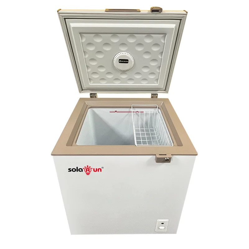 dc 12v deep freezer solar chest freezer with panel