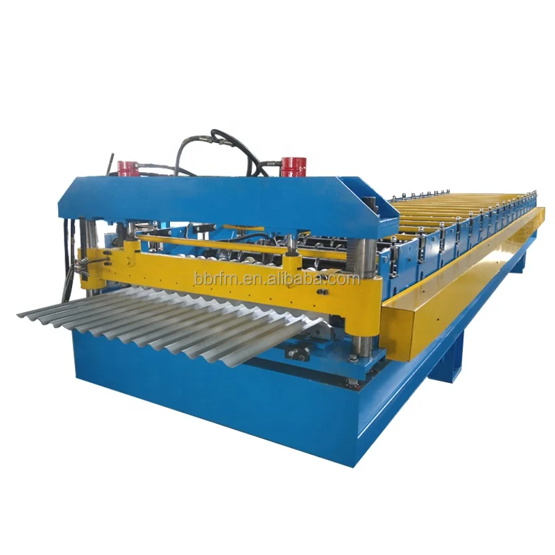 Barrel corrugation machine for corrugated sheet 0.15-0.3mm