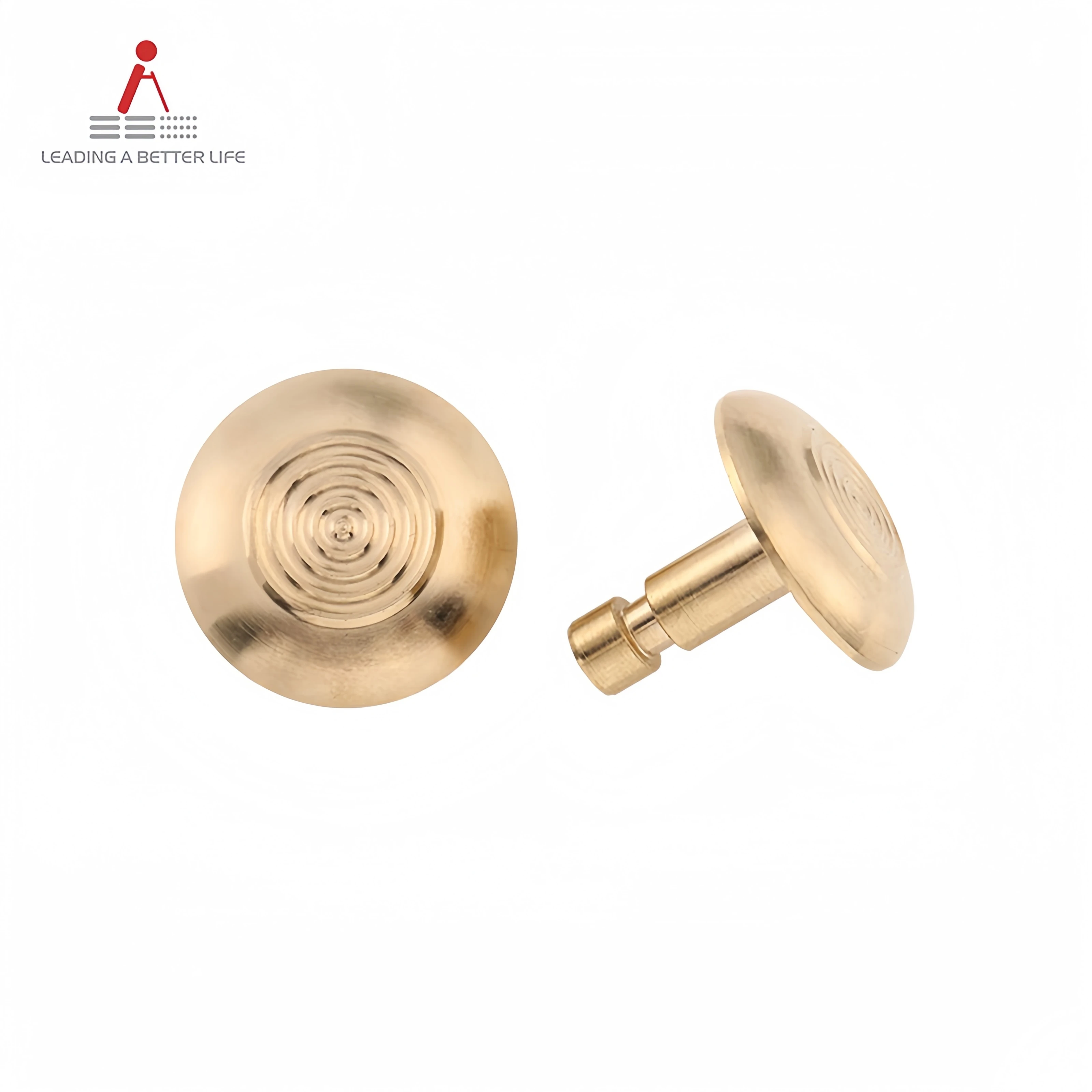 25mm brass tactile walking surface indicator stud domes for floor anti-slip