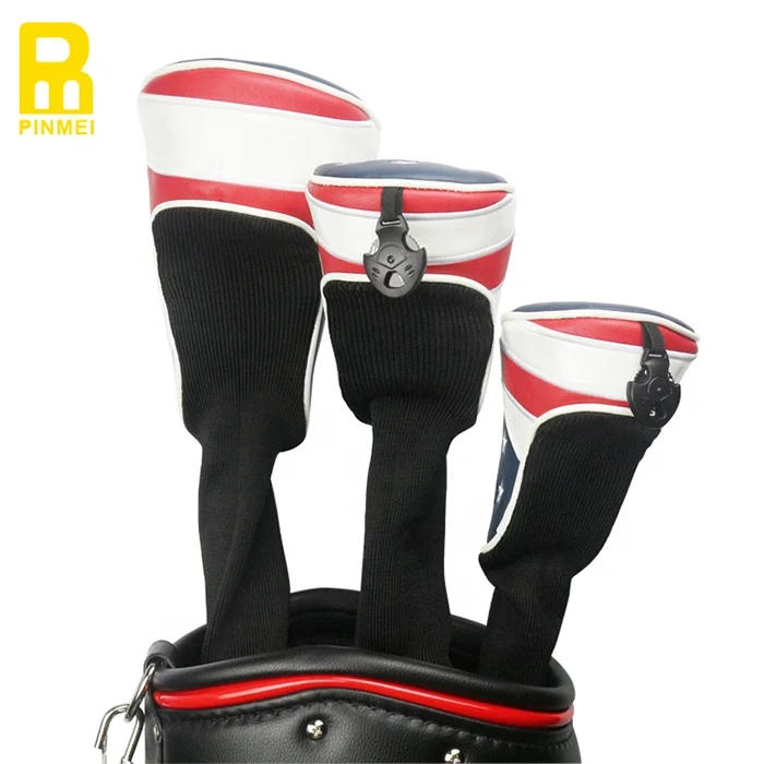 Wholesale Unique Manufacturer PU Leather Golf Club Head Cover