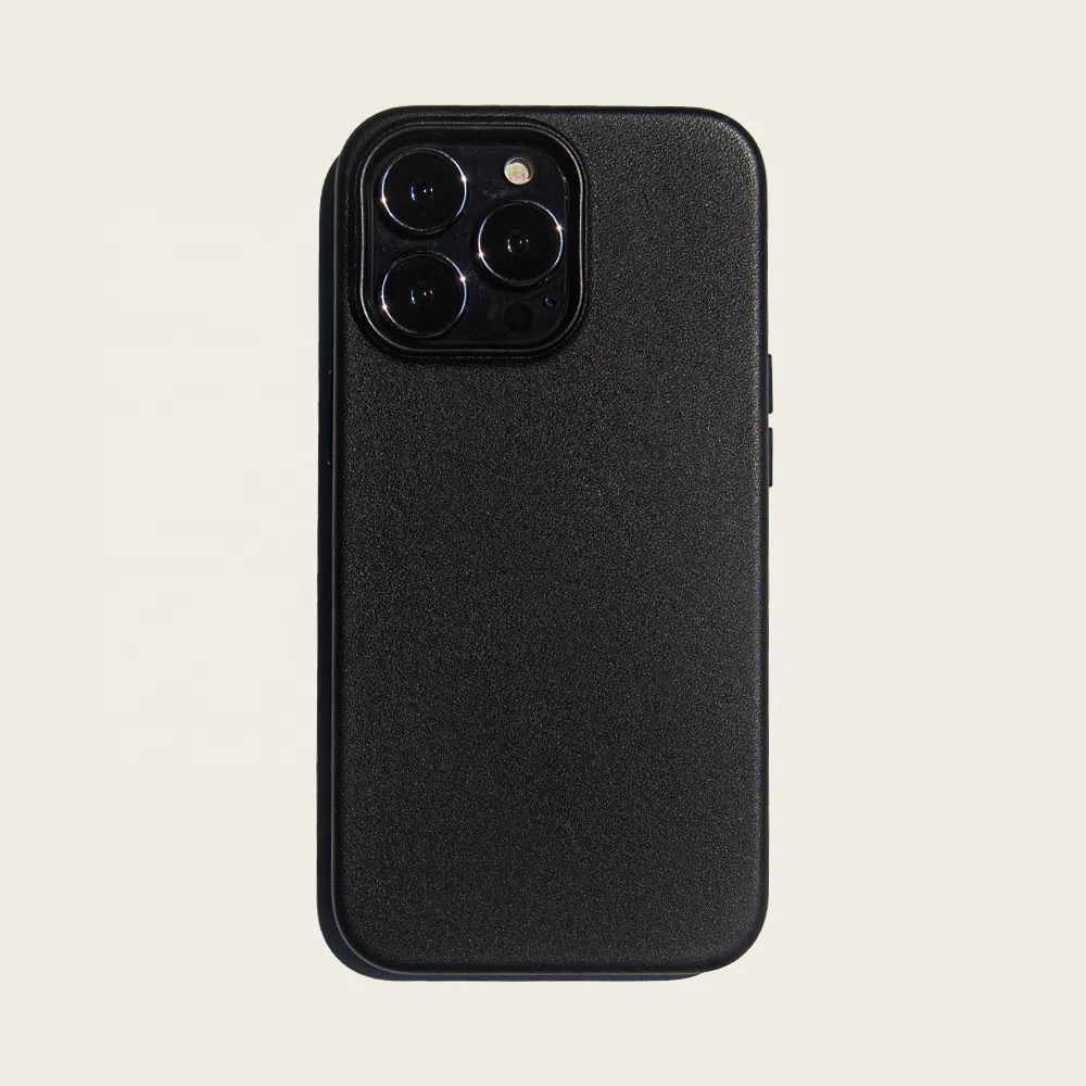 Чехлы из натуральной кожи nappa с логотипом на заказ, чехол для мобильного телефона iphone 13 pro, Магнитная Зарядка для magsafe