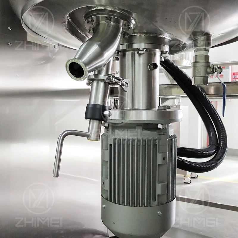 Intelligent Lotion Cream Liquid Ointment Toothpaste Mayonnaise Mixing Machine Vacuum Homogenizer Emulsifier Emulsifying