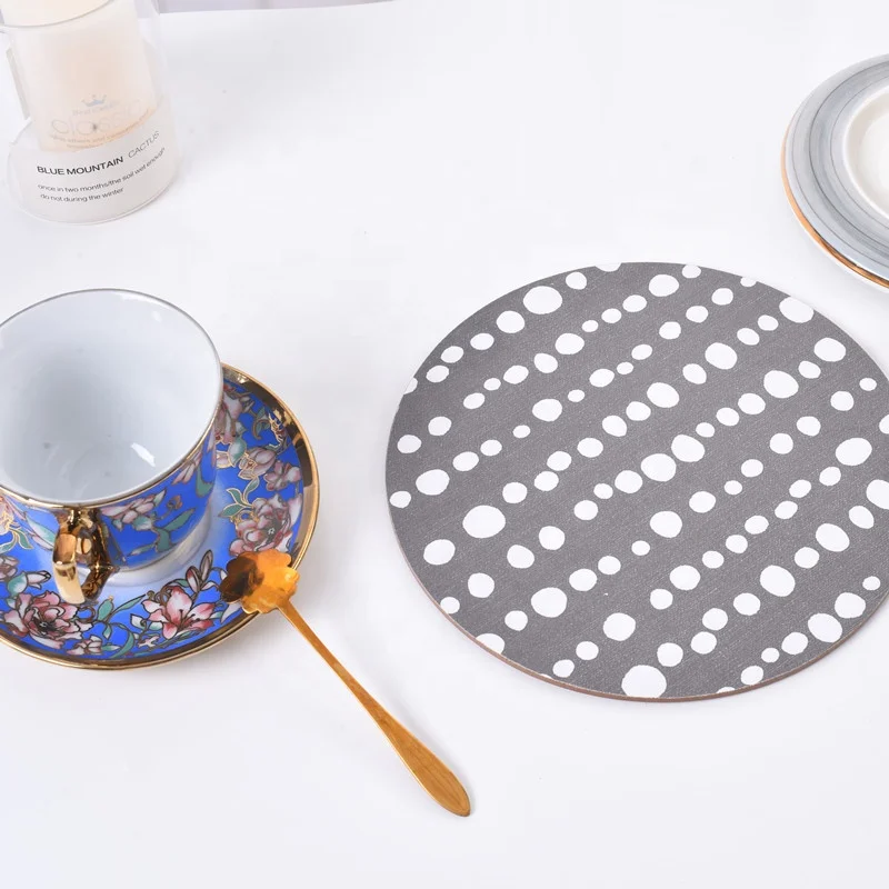 Waterproof Kitchen Table Mat Drawers Cabinet Shelf Liners Non Slip  wood Placemat